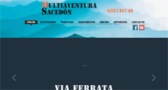 Desktop Screenshot of multiaventurasacedon.com